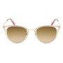 Bally Sunglasses Women's Pink + Gold BY0067-D-74W-53