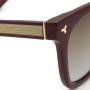 Bally Sunglasses Unisex Burgundy BY0085-H-69T-54