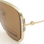 Bally Sunglasses Unisex Rose Gold BY0087-D-28E-57