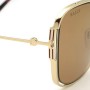 Bally Sunglasses Unisex Rose Gold BY0087-D-28E-57