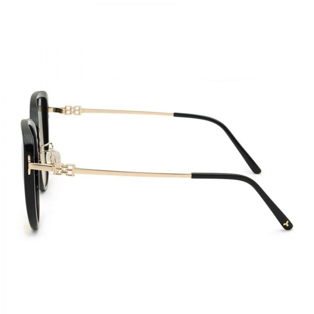 BALLY サングラス BY0088-D-01B-58 BLACK GOLD【Lady's】 Bally Sunglasses Women's Black + Gold BY0088-D-01B-58