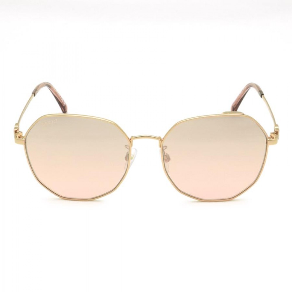 サングラス Bally Sunglasses BY0093D 33Z Rose Gold Mirror Asian Fit Bally Sunglasses Women's Rose Gold BY0093-D-33Z-58