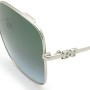 Bally Sunglasses Unisex Silver BY0094-D-16B-57