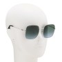 Bally Sunglasses Unisex Silver BY0094-D-16B-57