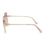 Bally Sunglasses Unisex Rose Gold BY0094-D-33T-57