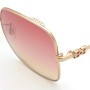 Bally Sunglasses Unisex Rose Gold BY0094-D-33T-57