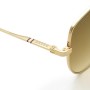 Bally Sunglasses Men's Gold BY0100-H-28F-60