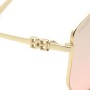 Bally Sunglasses Women's Gold BY0103-H-28T-61