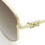 Bally Sunglasses Women's Gold BY0103-H-32T-61