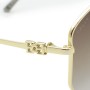 Bally Sunglasses Women's Gold BY0103-H-32T-61