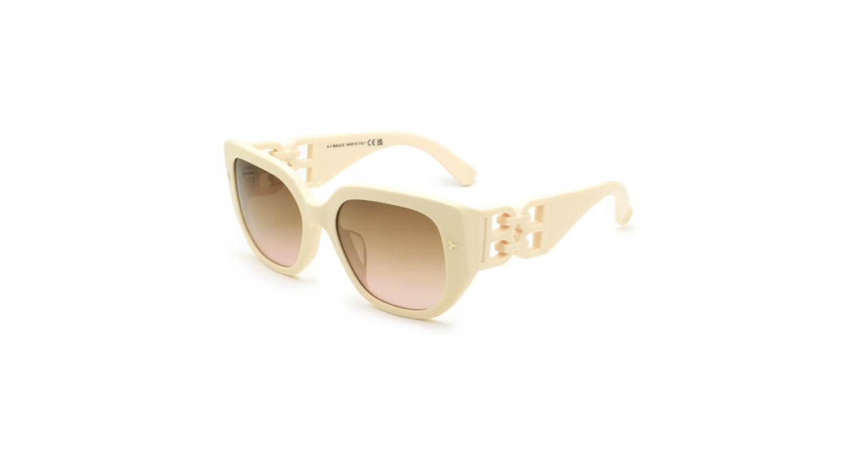 BALLY Women\'s BY0105H 56mm Sunglasses Bally BY0105-H 25F IVORY 56/19/ WOMAN Sunglasses | eBay main image 2
