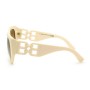 Bally Sunglasses Women's Ivory BY0105-H-25F-56