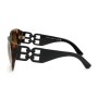 Bally Sunglasses Women's Havana + Black BY0105-H-53F-56