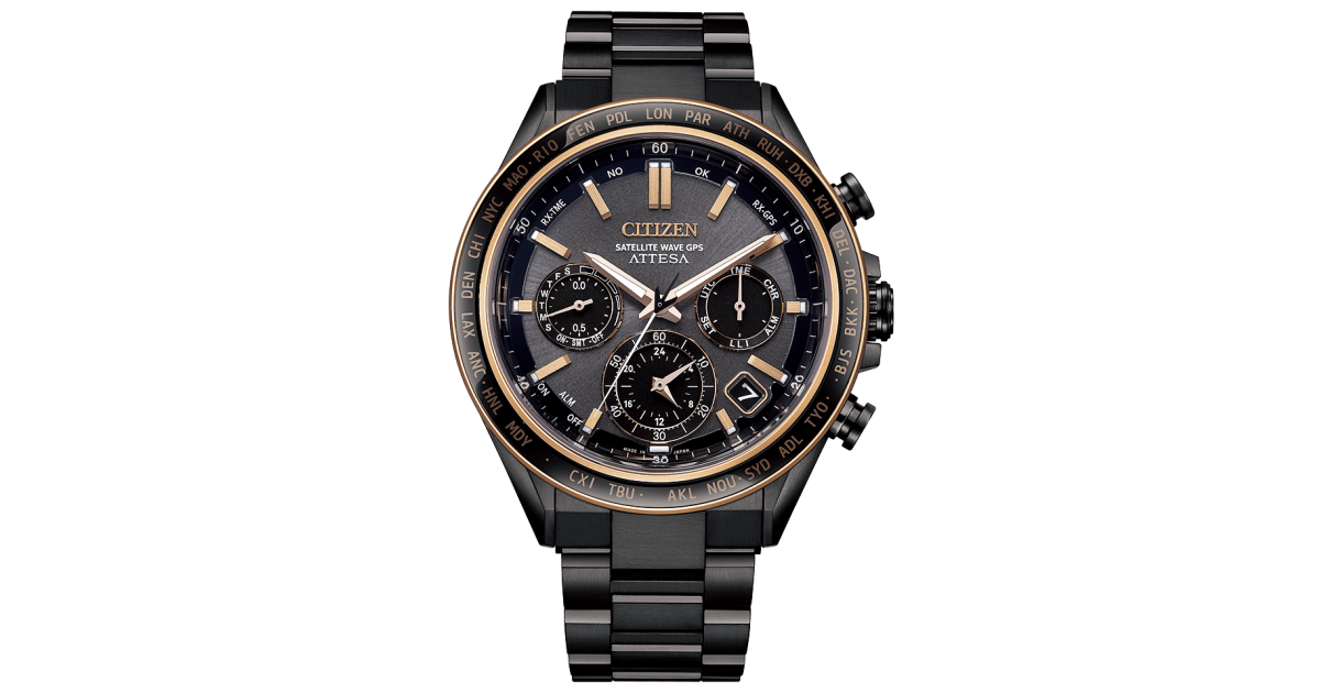 Citizen Attesa ACT Line/Black Titanium™ Series CC4074-61W