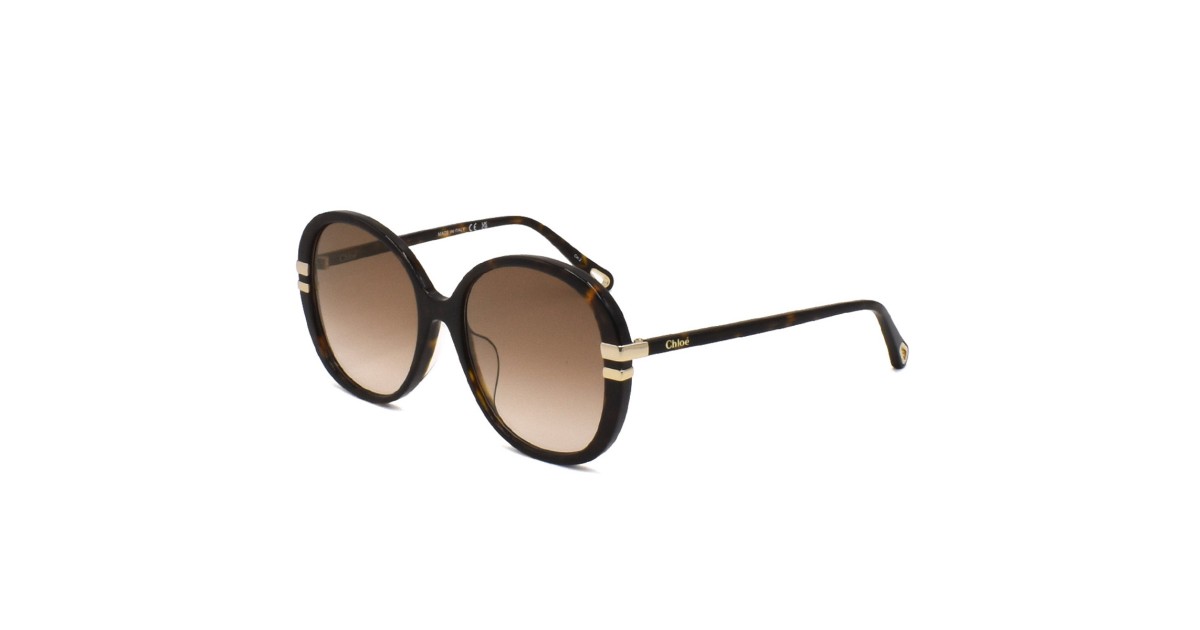 Chloe クロエ CH0207SK-002 サングラス レディース Chloe Sunglasses Women's Havana CH0207SK-002 | Sakurawatches.com