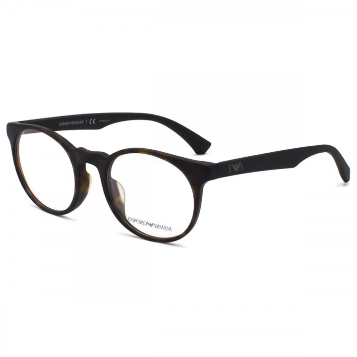 Emporio Armani Glasses Frame Only Men's Matte Black EA3156F-5042-50