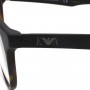Emporio Armani Glasses Frame Only Men's Matte Black EA3156F-5042-50