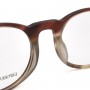 Emporio Armani Glasses Frame Only Men's Matte striped burgundy EA3156F-5790-50