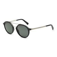 Zegna Sunglasses Men's Black + Matte Silver EZ0070-01A-50