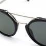 Zegna Sunglasses Men's Black + Matte Silver EZ0070-01A-50