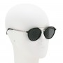 Zegna Sunglasses Men's Black + Matte Silver EZ0070-01A-50