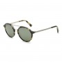 Zegna Sunglasses Men's Havana + Matte Silver EZ0070-55C-50