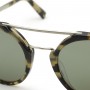 Zegna Sunglasses Men's Havana + Matte Silver EZ0070-55C-50
