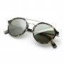 Zegna Sunglasses Men's Havana + Matte Silver EZ0070-55C-50
