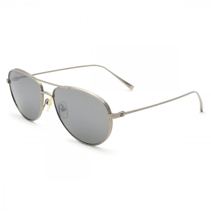 Zegna Sunglasses Unisex Silver EZ0072-12C-59