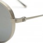 Zegna Sunglasses Unisex Silver EZ0072-12C-59