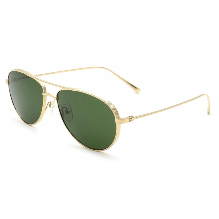 Zegna Sunglasses Unisex Gold EZ0072-32N-59