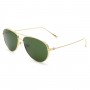 Zegna Sunglasses Unisex Gold EZ0072-32N-59