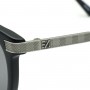 Zegna Sunglasses Men's Black + Gunmetal EZ0077-F-01C-54