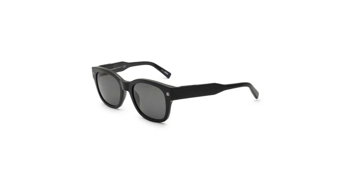 Zegna Sunglasses Unisex Black EZ0087-01A-52 | Sakurawatches.com