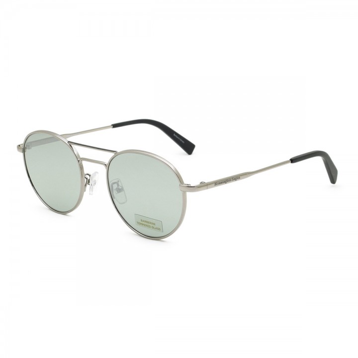 Zegna Sunglasses Men's Silver EZ0089-D-14C-52
