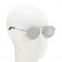 Zegna Sunglasses Men's Silver EZ0089-D-14C-52