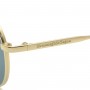 Zegna Sunglasses Men's Gold EZ0089-D-28V-52