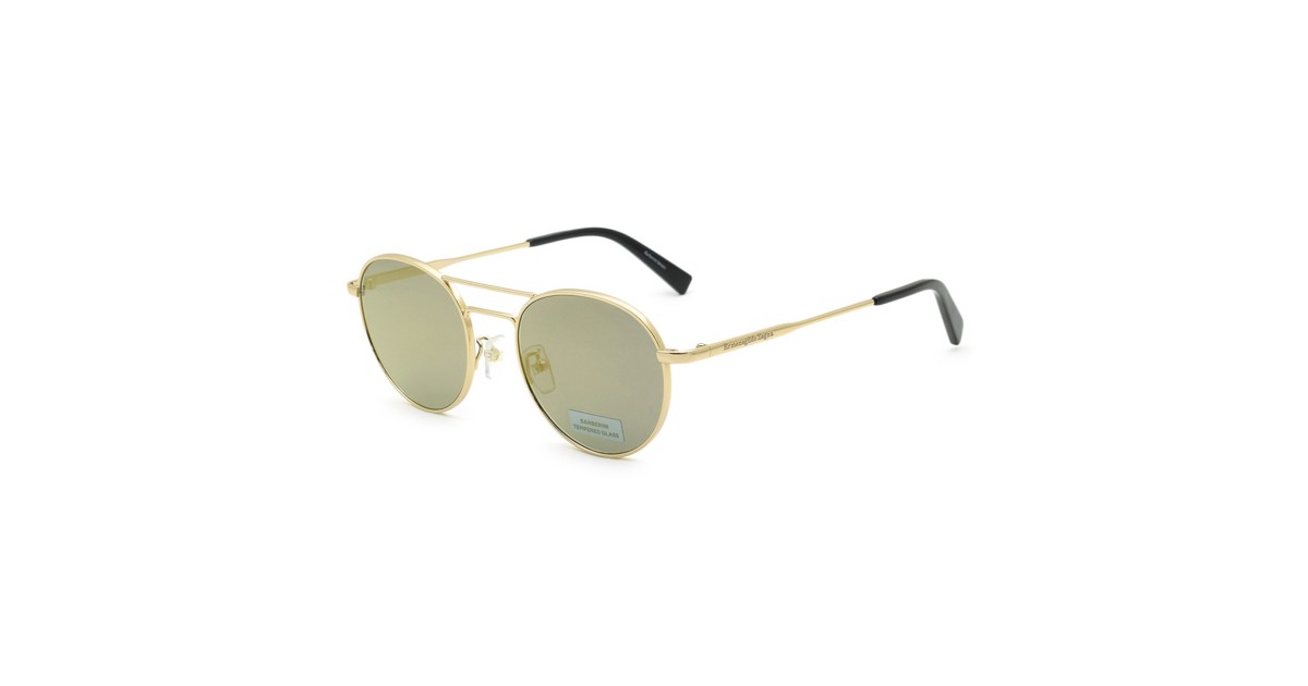 Zegna Sunglasses Men's Gold EZ0089-D-32C-52 | Sakurawatches.com
