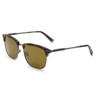 Zegna Sunglasses Men's Havana + Gunmetal EZ0092-D-52J-55