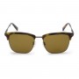Zegna Sunglasses Men's Havana + Gunmetal EZ0092-D-52J-55