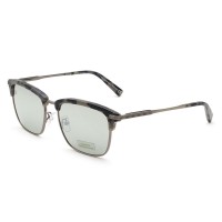Zegna Sunglasses Men's Havana + Gunmetal EZ0092-D-55C-55