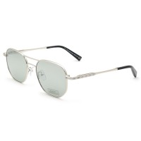 Zegna Sunglasses Men's Silver EZ0093-D-18C-54