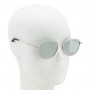Zegna Sunglasses Men's Silver EZ0093-D-18C-54