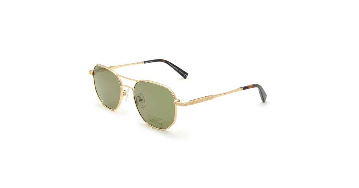 Zegna Sunglasses Men's Gold EZ0093-D-28N-54 | Sakurawatches.com