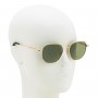 Zegna Sunglasses Men's Gold EZ0093-D-28N-54