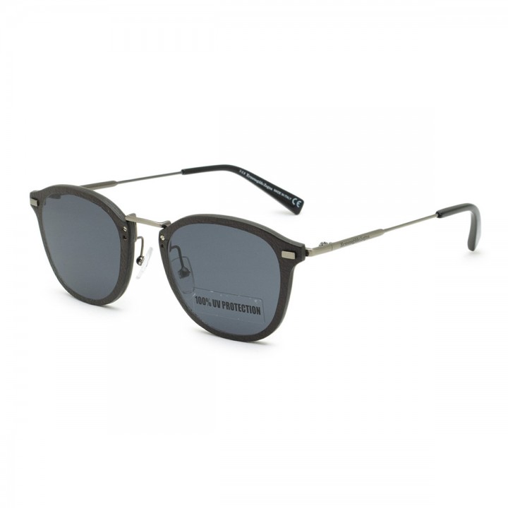 Zegna Sunglasses Men's Dark Brown + Ruthenium EZ0097-D-08A-62