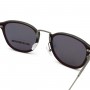 Zegna Sunglasses Men's Dark Brown + Ruthenium EZ0097-D-08A-62