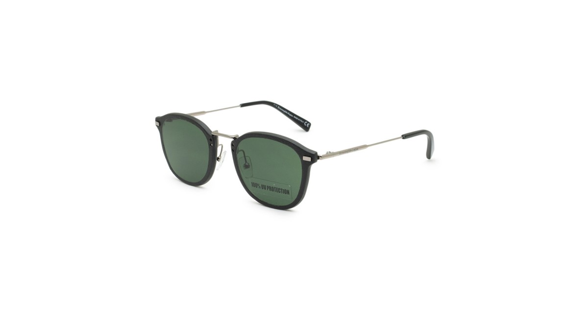 Zegna Sunglasses Men's Black + Ruthenium EZ0097-D-12N-62