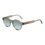 Zegna Sunglasses Men's Clear Gray + Camel EZ0100-F-20C-52