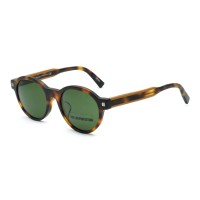 Zegna Sunglasses Men's Black + Camel EZ0100-F-01A-52